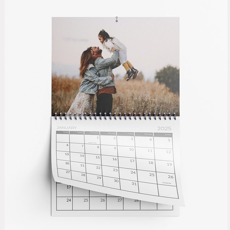 2026 Calendar A4, 12 Month (Australia) - 8.3 x 11.7 Horizontal