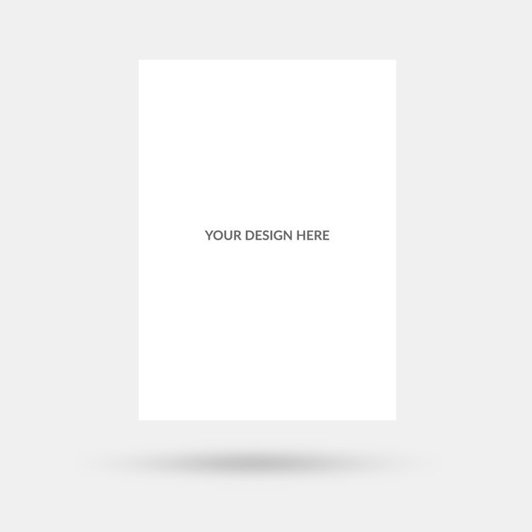 1 Sided Card - 5x7 Vertical
