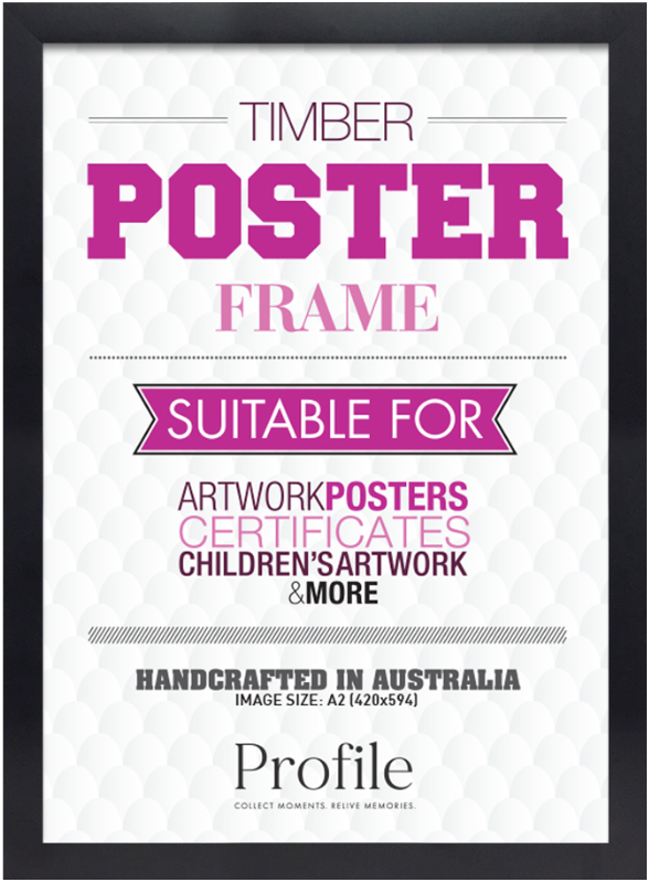 Classic Black Poster Picture Frames - Image 3