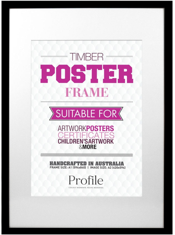 Classic Black Poster Picture Frames - Image 4