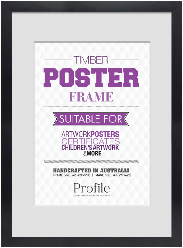 Classic Black Poster Picture Frames - Image 5
