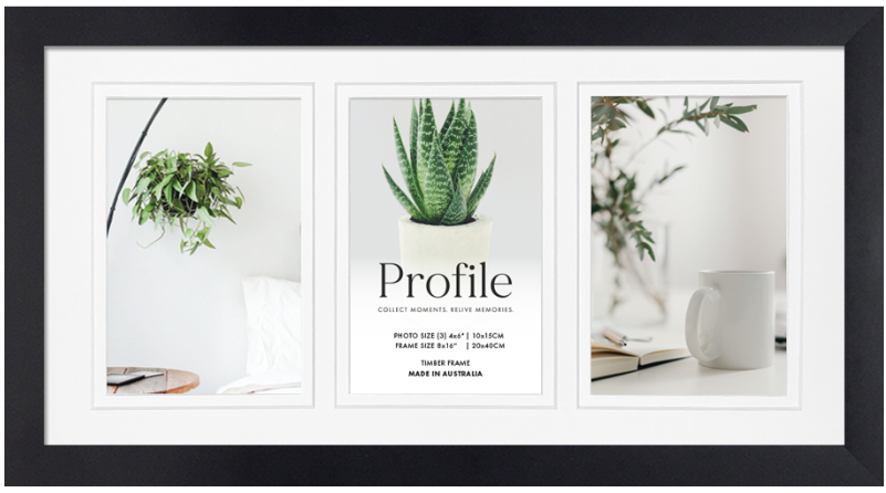 Decorator Black Gallery Collage Photo Frames - Image 8