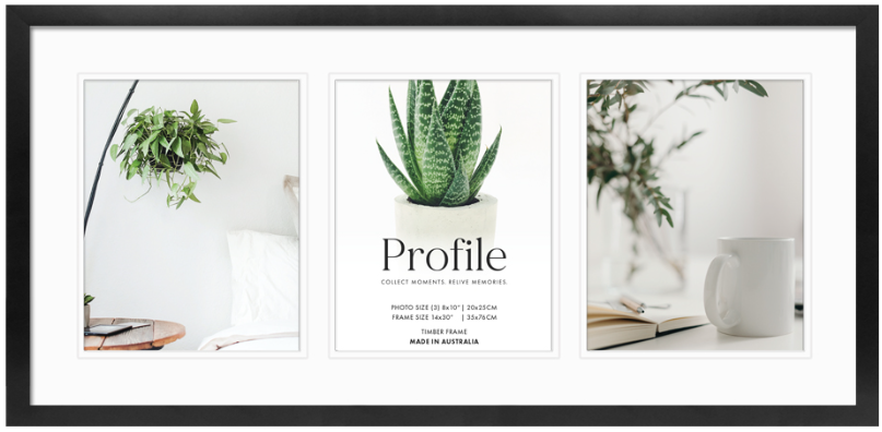 Decorator Black Gallery Collage Photo Frames - Image 5