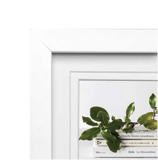 Brighton White Shadow Box Timber Photo Frames - Image 4