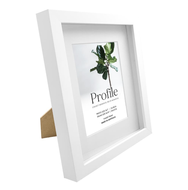 Brighton White Shadow Box Timber Photo Frames - Image 6