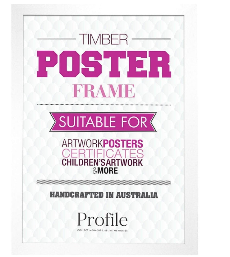 Classic White Timber Poster Picture Frames - Image 7