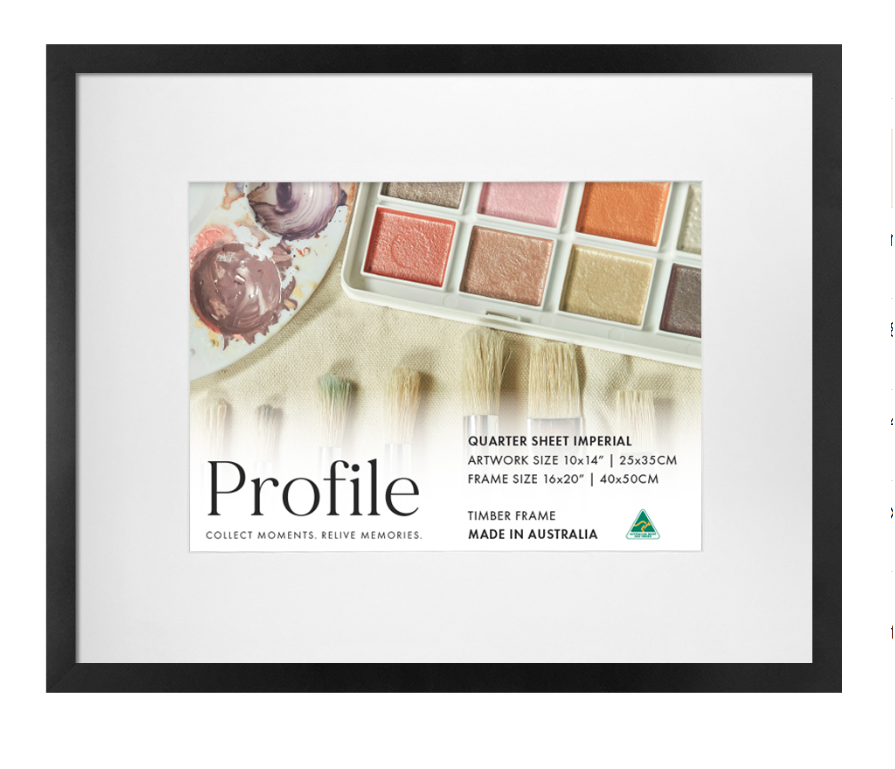 Decorator Black Watercolour Frames - Image 3