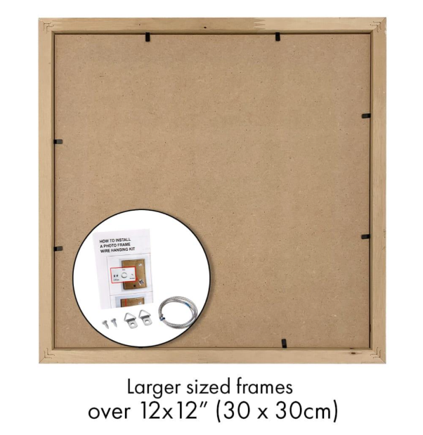 Decorator Deluxe Black Timber Square Frames - Image 7