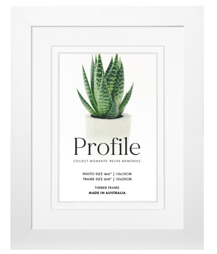 Decorator Deluxe White Photo Frames - Image 8