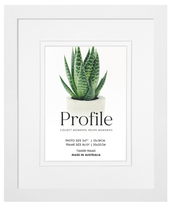 Decorator Deluxe White Photo Frames - Image 7