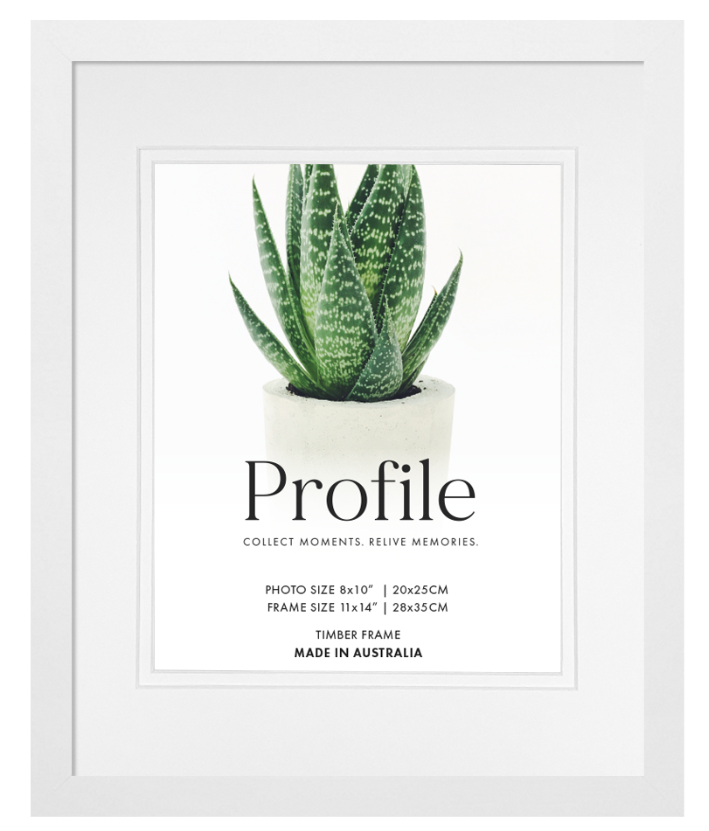Decorator Deluxe White Photo Frames - Image 5