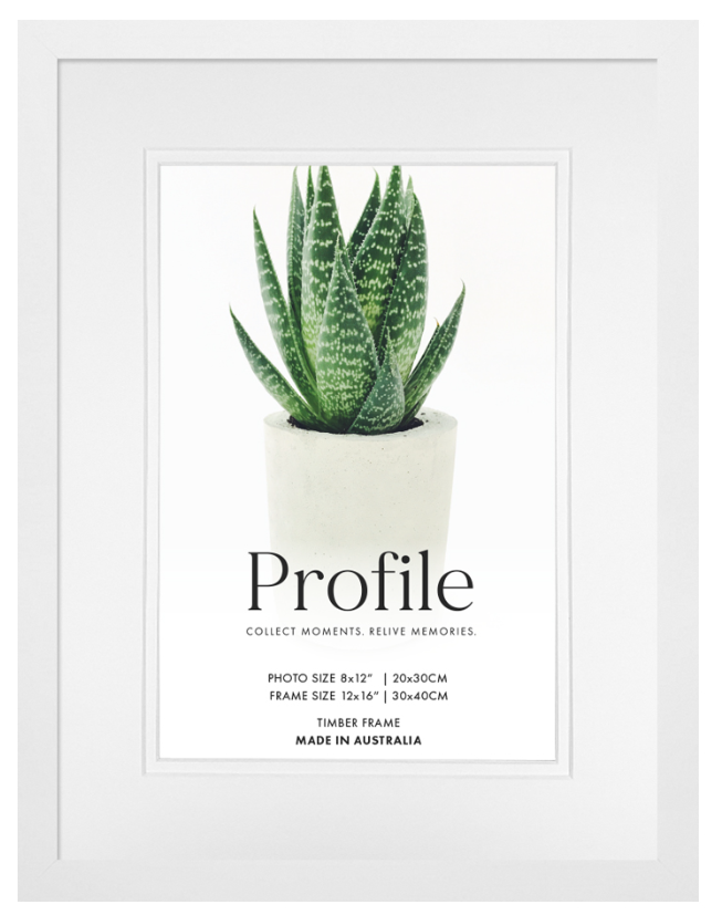 Decorator Deluxe White Photo Frames - Image 4