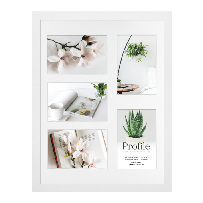 Decorator White Gallery Collage Photo Frames - Image 12