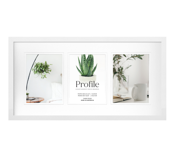 Decorator White Gallery Collage Photo Frames - Image 8