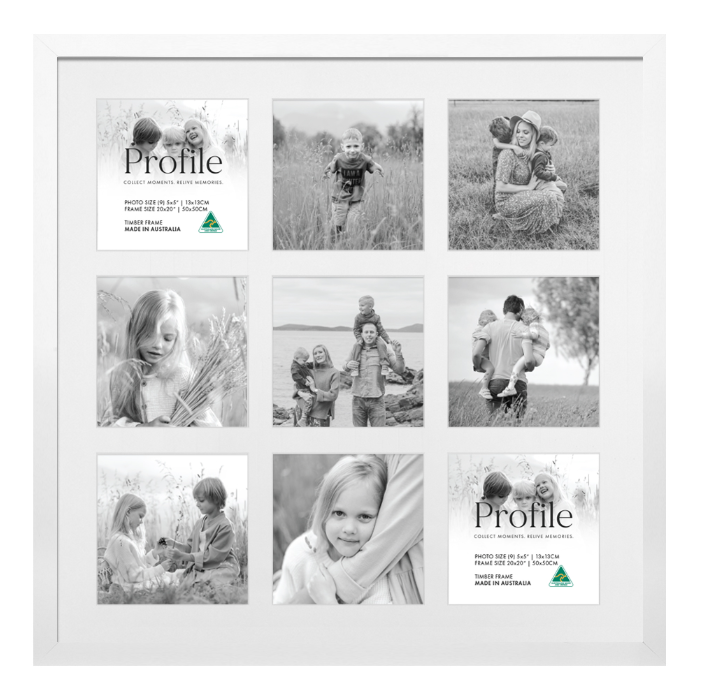 Decorator White Gallery Collage Photo Frames - Image 4