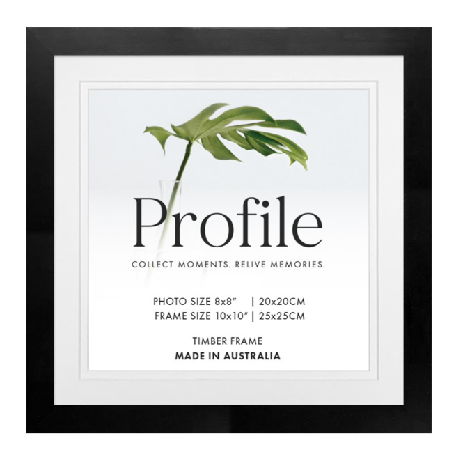 Elegant Deluxe Black Photo Frames