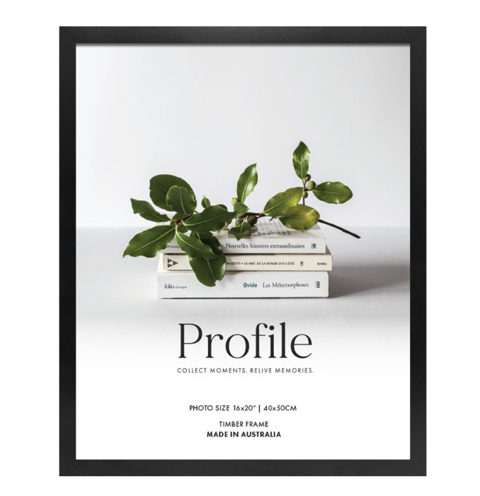 Elegant Black Timber Photo Frames - Image 6