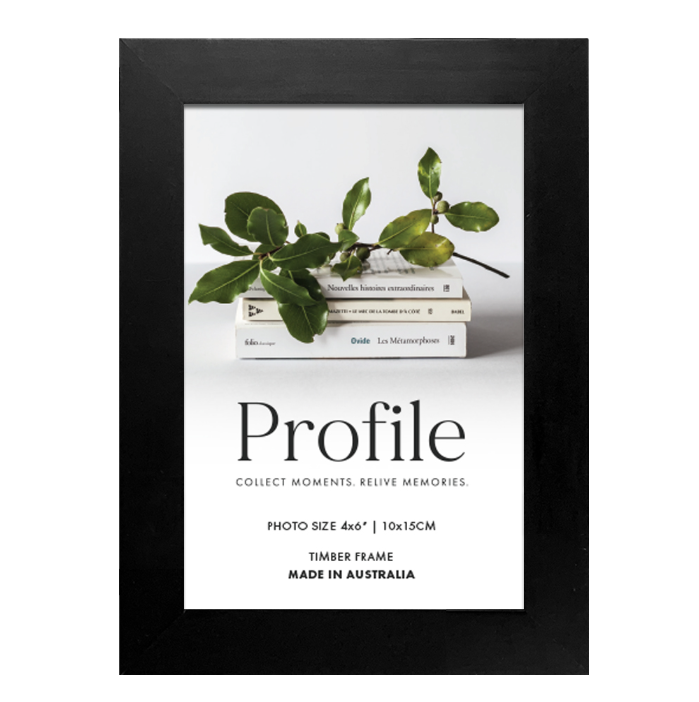 Elegant Black Timber Photo Frames - Image 5
