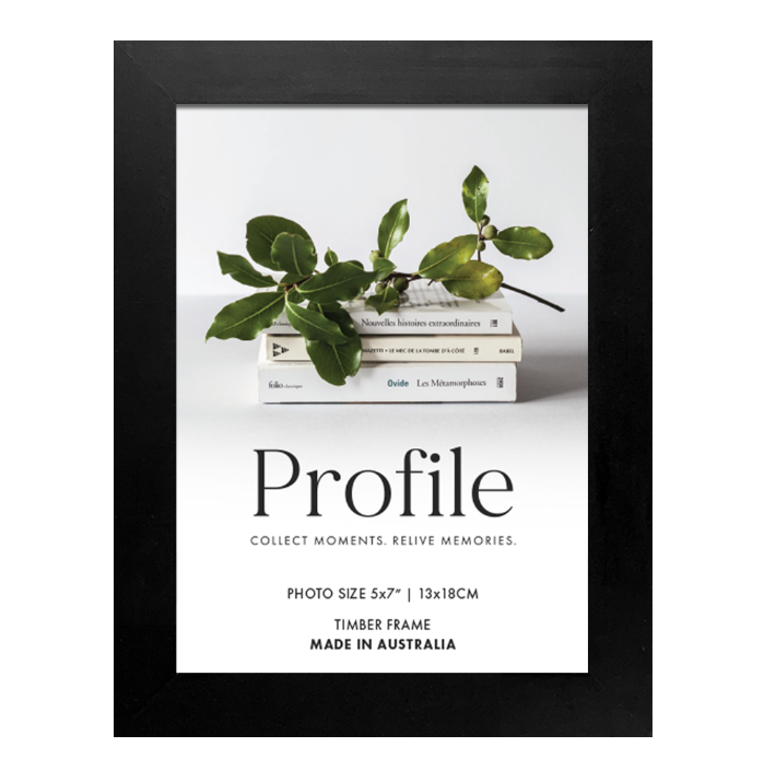 Elegant Black Timber Photo Frames - Image 4