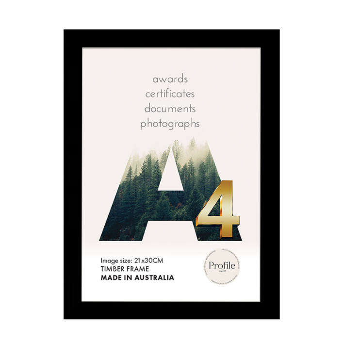 Elegant Black Certificate Picture Frames - Image 6