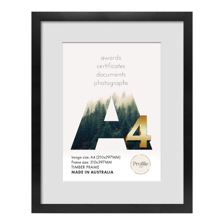 Elegant Black Certificate Picture Frames - Image 4