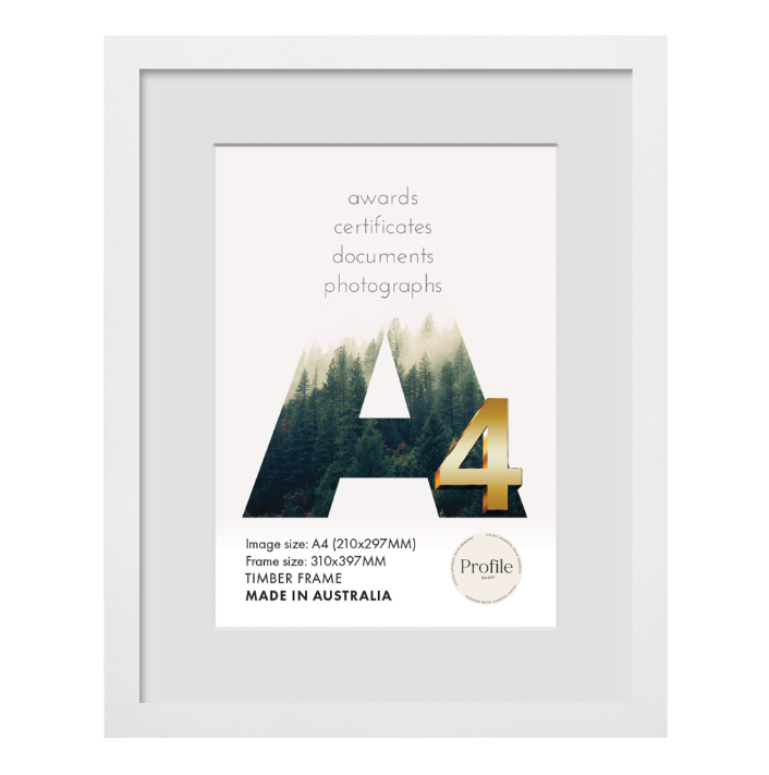 Elegant White Certificate Frames - Image 2