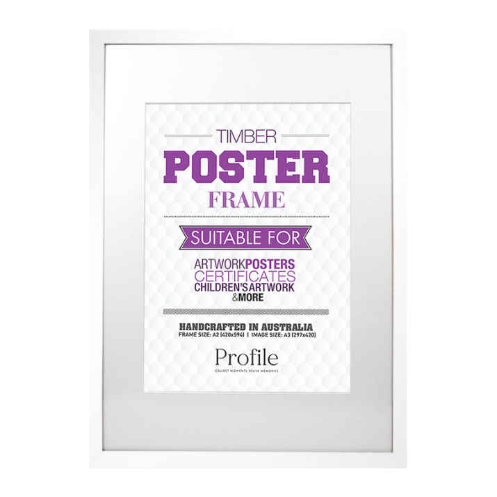 Elegant White Certificate Picture Frames