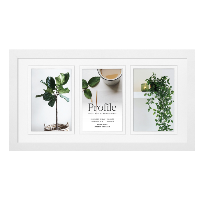 Elegant White Gallery Collage Photo Frames - Image 4