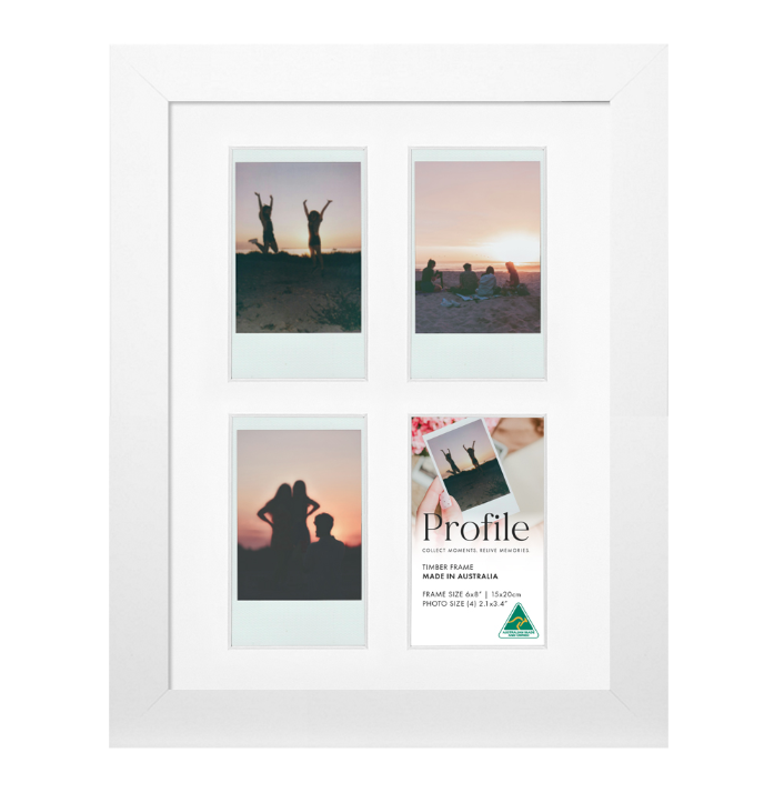 Elegant White Gallery Collage Photo Frames - Image 8