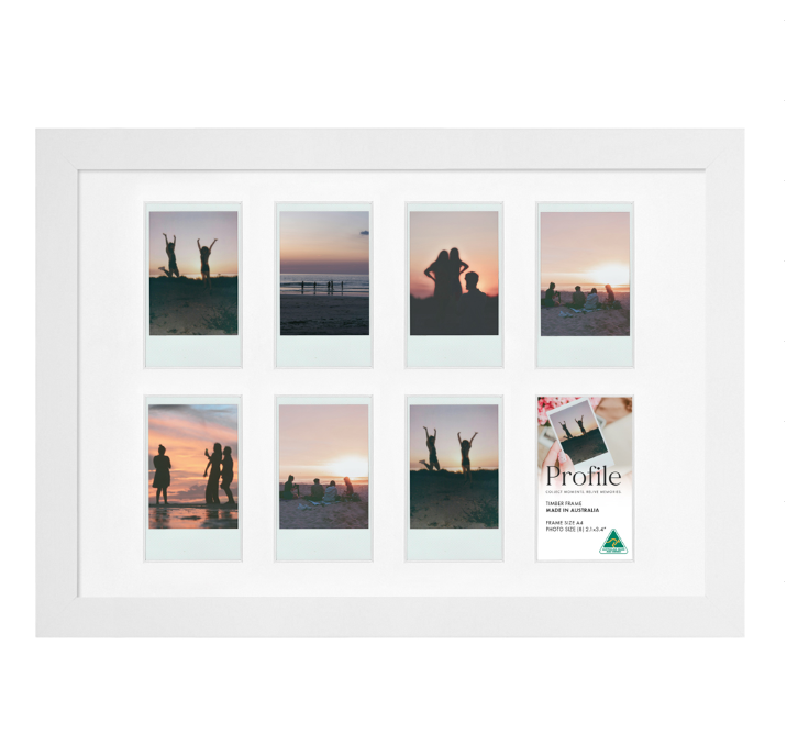 Elegant White Gallery Collage Photo Frames - Image 9