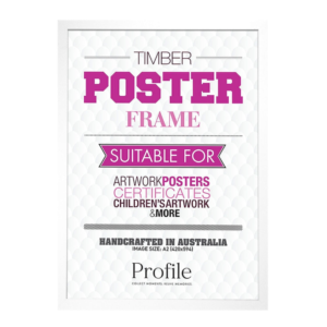 Elegant White Poster Frames