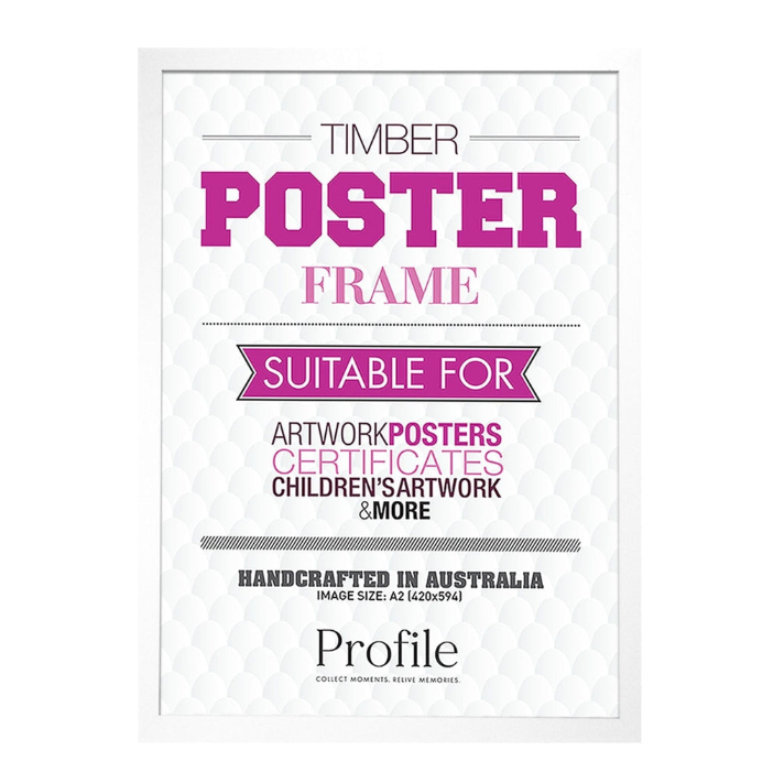 Elegant White Poster Frames