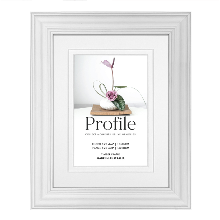 Hawthorne Deluxe White Timber Photo Frames - Image 5