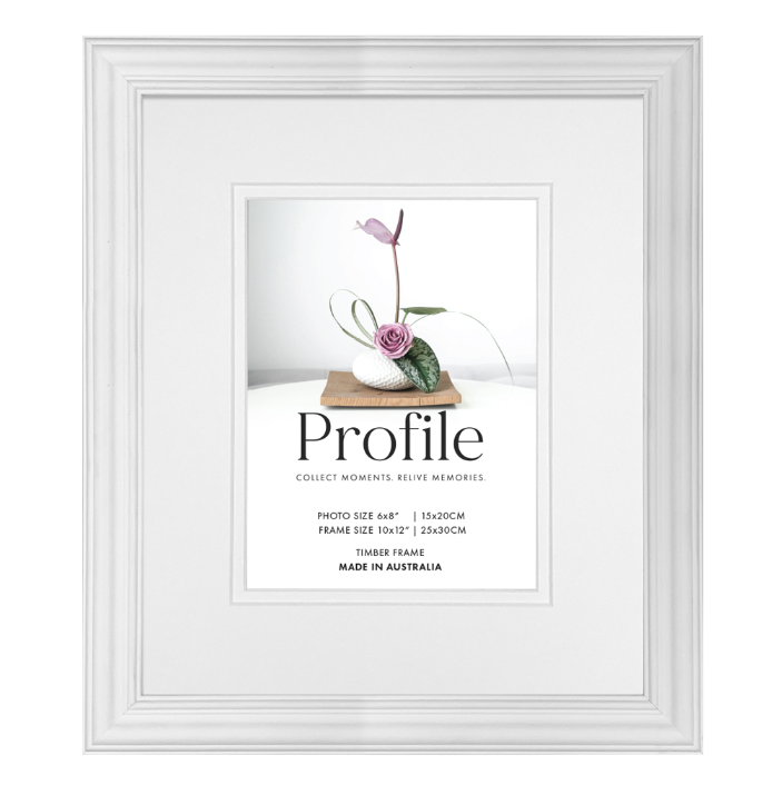 Hawthorne Deluxe White Timber Photo Frames - Image 4