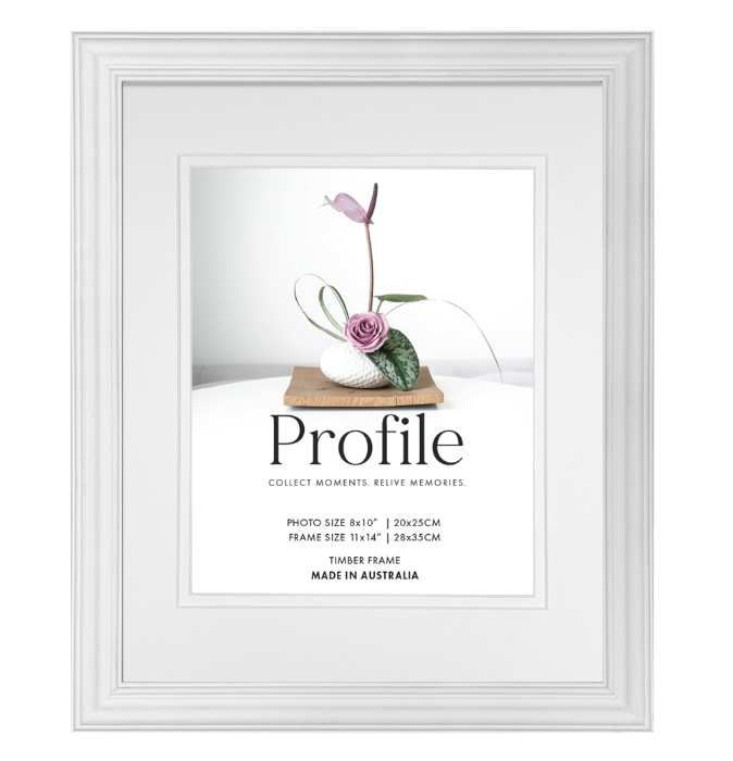 Hawthorne Deluxe White Timber Photo Frames - Image 3