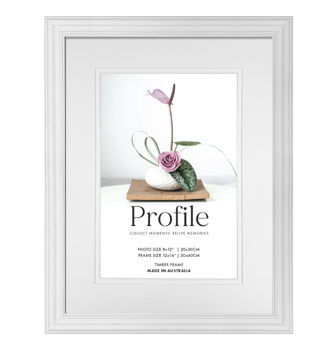 Hawthorne Deluxe White Timber Photo Frames - Image 2