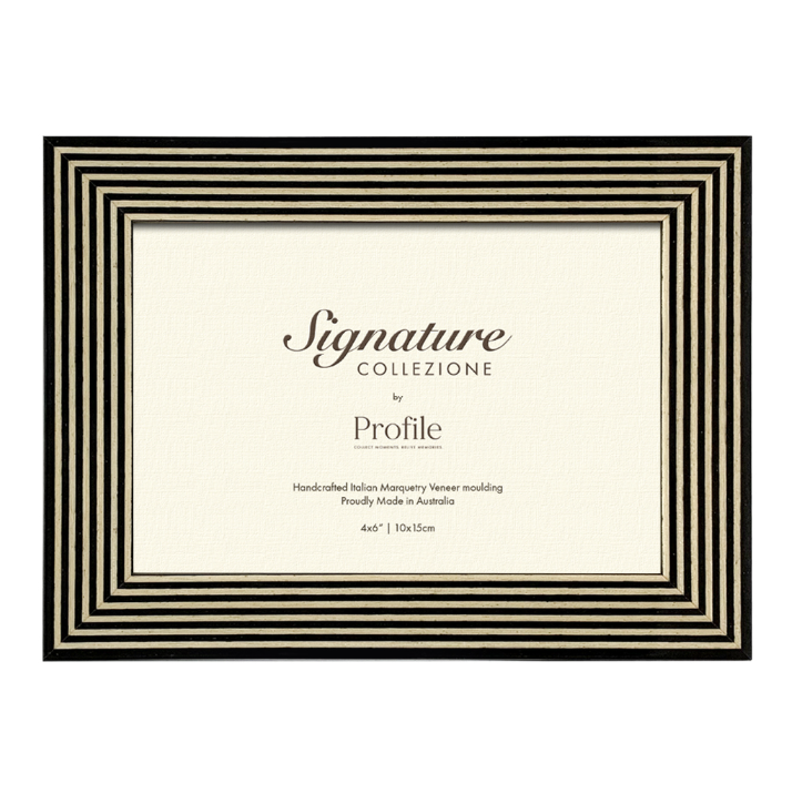 Linea Black Picture Frames