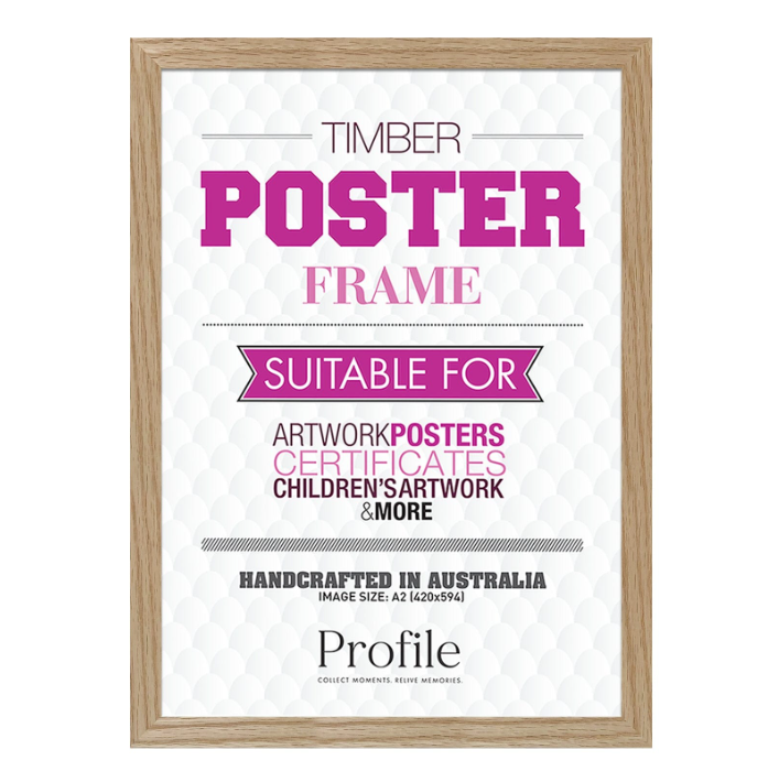 Classic Natural Oak Poster Frames - Image 3