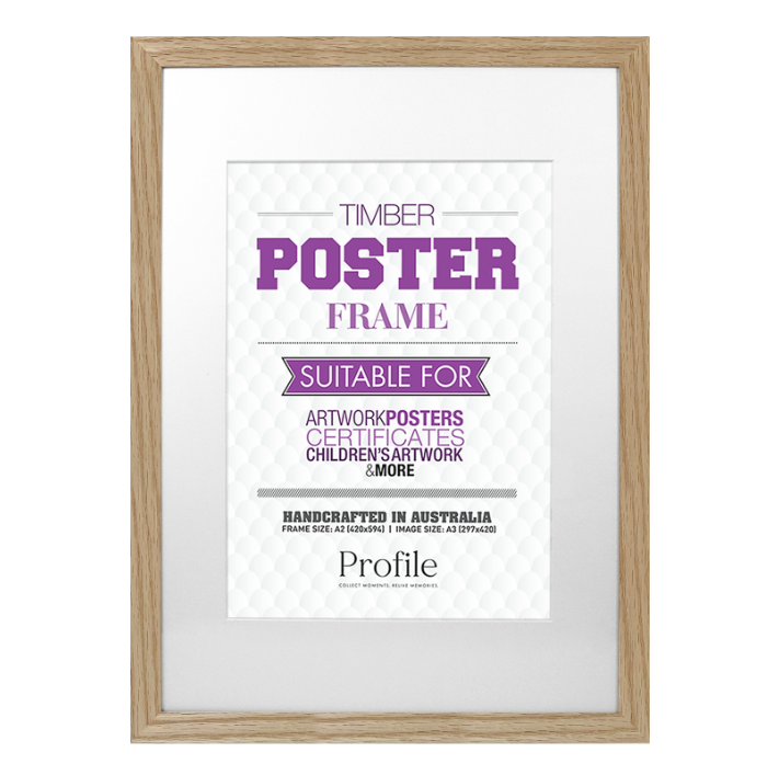 Classic Natural Oak Poster Frames - Image 4