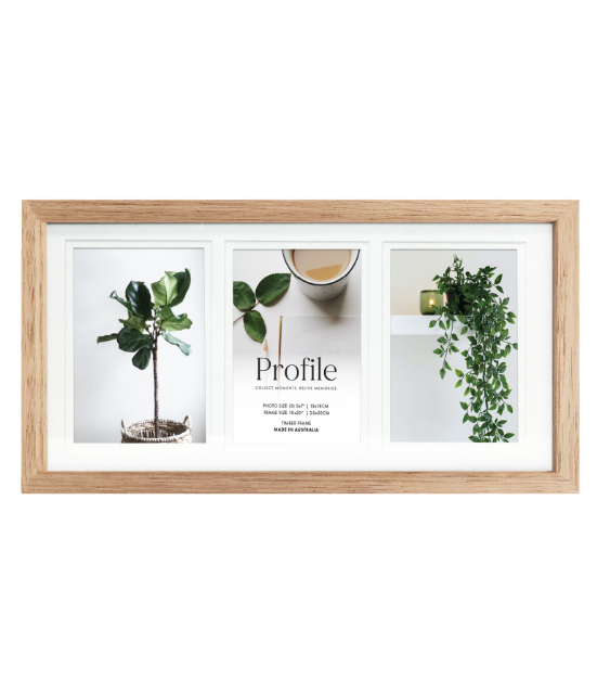 Gallery Box Victorian Ash Natural Oak Timber Photo Frames - Image 3