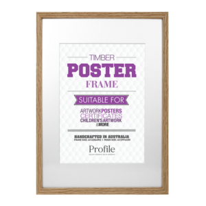 Gallery Box Victorian Ash Natural Oak Poster Frames