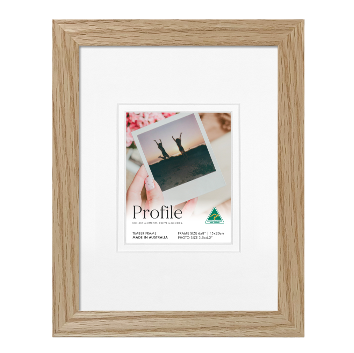Elegant Deluxe Natural Oak Timber Photo Frames - Image 8
