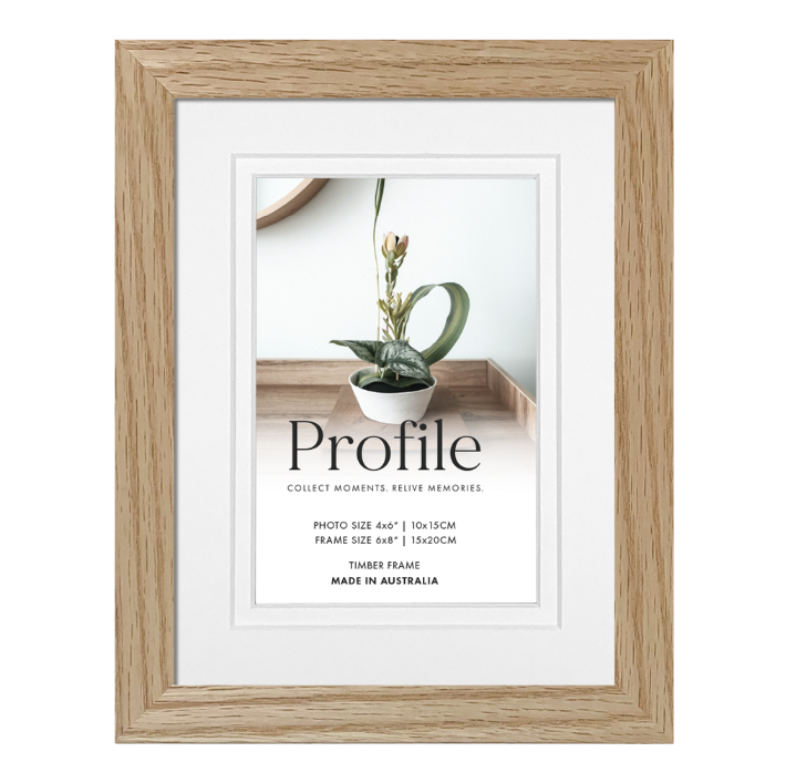 Elegant Deluxe Natural Oak Timber Photo Frames - Image 7