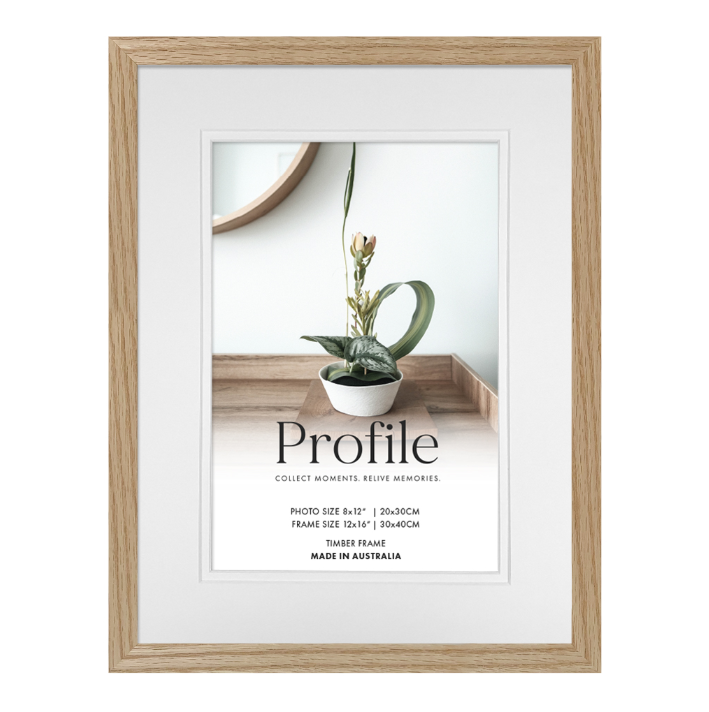 Elegant Deluxe Natural Oak Timber Photo Frames - Image 3