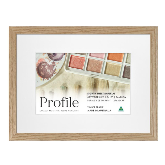 Decorator Natural Oak Watercolour Frames
