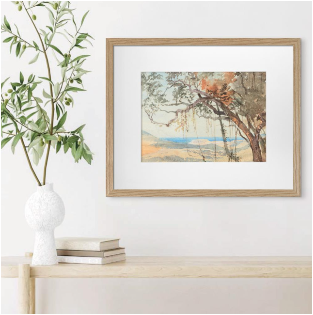 Decorator Natural Oak Watercolour Frames - Image 3