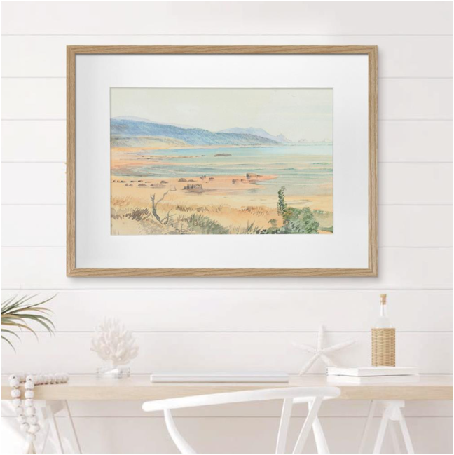 Decorator Natural Oak Watercolour Frames - Image 4