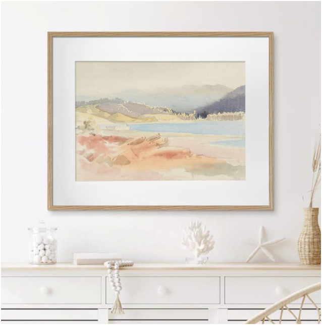 Decorator Natural Oak Watercolour Frames - Image 5