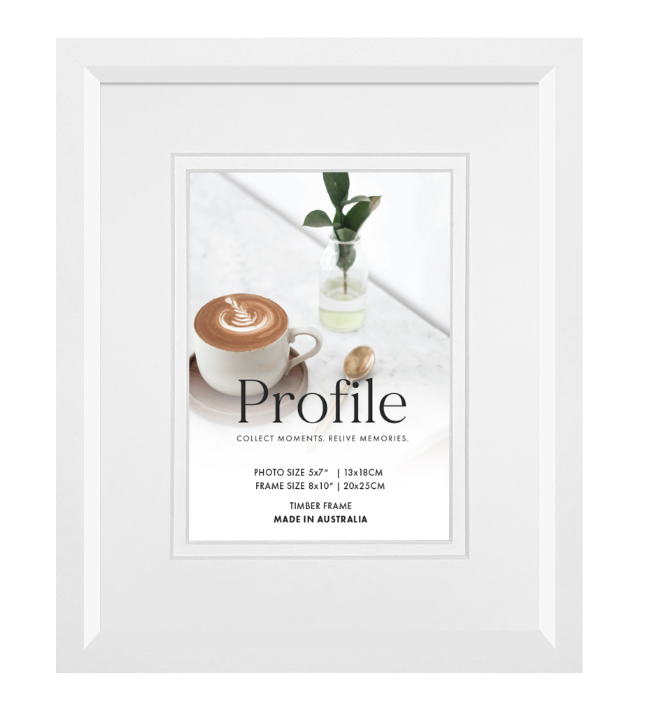 Soho Deluxe White Timber Photo Frames - Image 5