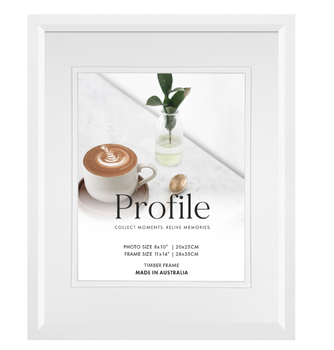 Soho Deluxe White Timber Photo Frames - Image 3